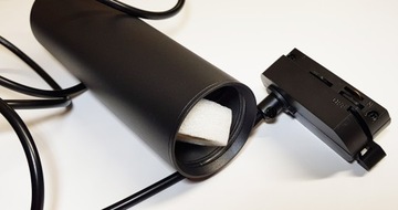 ПОДВЕСНОЙ СВЕТИЛЬНИК OVERENDING на потолочной рейке, ТРУБА 17см GU10