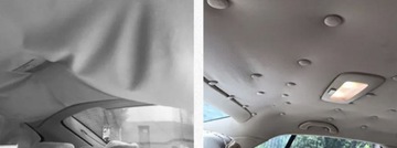 70 шт. РЕМКОМПЛЕКТ ПОТОЛКА АВТОМОБИЛЯ + ОТВЕРТКА, САНТИМЕТР