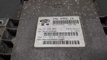 9646902380 ŘÍZENÍ MOTORU PEUGEOT 807 2.2
