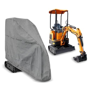 Защитный чехол для мини-экскаватора длиной 325-355 см + сумка