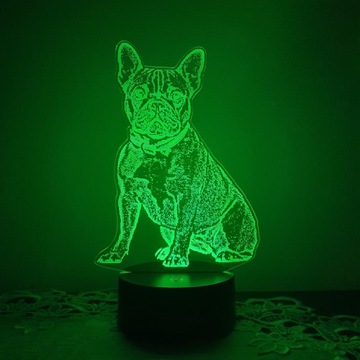 Podstawka do lampki baza LED 4x10cm duża czarna, pilot i USB