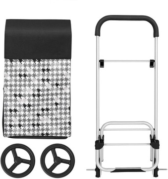 МНОГОФУНКЦИОНАЛЬНЫЙ ПОКУПОЧНЫЙ КАРТРИДЖ, ТИХИЕ КОЛЕСА, ОБЪЕМ 40 Л.