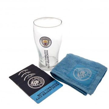 MANCHESTER CITY ZESTAW BAROWY 6 EL. POKAL