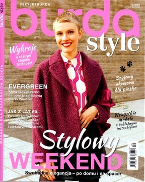 Burda style nr 10/2022. Jak z lat 60.