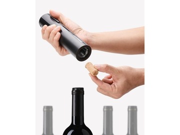 Электрическая открывалка для вина + пробка + наливное устройство Wine SET Штопор