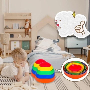 10 СЕНСОРНЫХ ТРЕК ДЛЯ БАЛАНСИРОВКИ, ТРЕНИРОВОЧНЫЕ ИГРУШКИ ДЛЯ ДЕТЕЙ