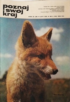 Poznaj swój kraj Miesięcznik turystyczno-krajoznawczy Nr.2 (134) /1970 SPK