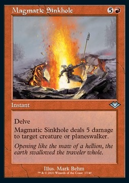 Magmatic Sinkhole Foil (Modern Horizons-Retro)