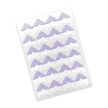 Уголки для подарочного альбома своими руками, 24 шт, ФИОЛЕТОВЫЙ