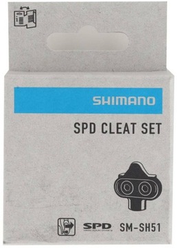 Блоки SHIMANO MTB SPD SM-SH51 оригинальная КОРОБКА