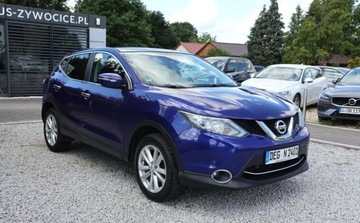 Nissan Qashqai II Crossover 1.2 DIG-T 115KM 2014 Nissan Qashqai Nawigacja, K.Cofania, Tempomat, Swiatla LED, Grza.Fotele, M, zdjęcie 1