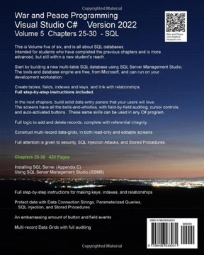 Вольф, Тим Р. Война и мир - C# Программирование 5 тома: программирование в C# Visual