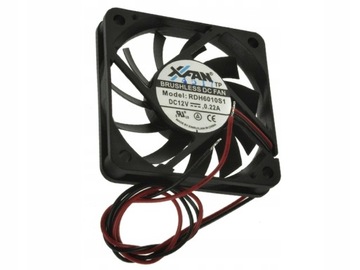WENTYLATOR 60x60x10mm 12V 220mA X-FAN