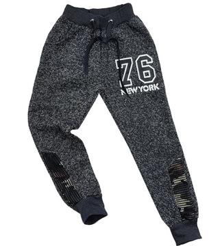 ТЕПЛЫЙ СПОРТИВНЫЙ КОСТЮМ НЬЮ-ЙОРК размер 6 ок. 110 см ТЕМНЫЙ