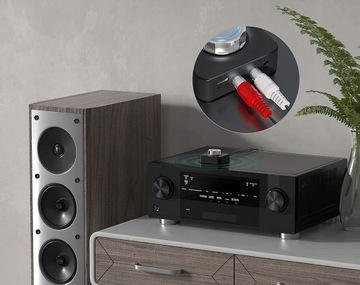 АДАПТЕР BLUETOOTH 5.0 AUX RCA ПРИЕМНИК CINCH JACK