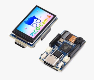 Плата разработки PICO-CAM-A RP2040 с процессором Corex M0+ камера, ЖК-дисплей 1,14