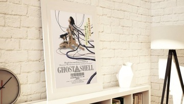 Постер аниме Мамору Осии «Призрак в доспехах» 1995 года