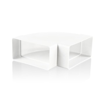 Art. 050 - Kolano poziome 90 stopni, 110x55mm