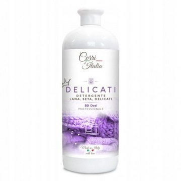 CORRI D'ITALIA płyn do prania DELIKATNEGO 1L 50 prań DELICATI IT