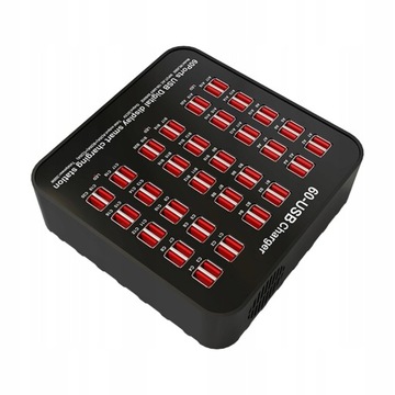 Smart 60 porty USB Hub stacja ładowania listwa