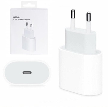 SZYBKA ŁADOWARKA ZASILACZ 20W USB typ C do Apple