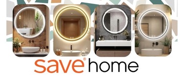 СВЕТОДИОДНОЕ ЗЕРКАЛО ДЛЯ ВАННОЙ 60 см, КРУГЛОЕ, С ПОДСВЕТКОЙ, В РАМКЕ-ЛОФТ, БЕЗ ПАРА