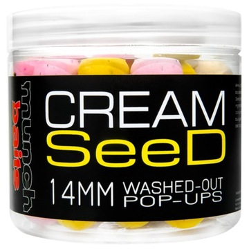 Kulki Pływające Munch Baits Pop Up Cream Seed 14mm