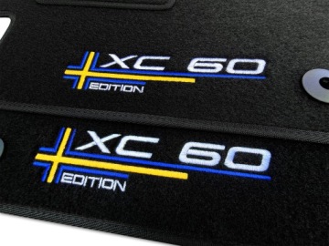 Velurové Koberce Volvo XC60 I (2008-2017) 4x XC60 Nation Series