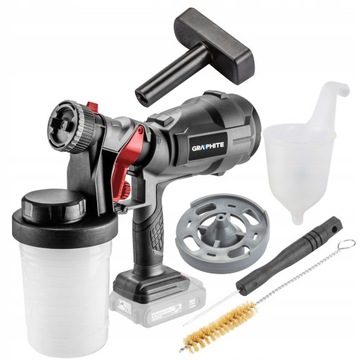 ПОКРАСОЧНЫЙ ПИСТОЛЕТ GRAPHITER HVLP 18V