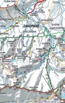 Комфорт! карта Татры масштаб 1:27 000 издание 2023 г.