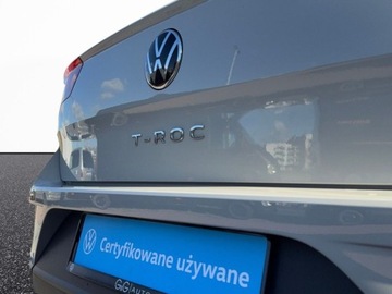 Volkswagen T-Roc I SUV Facelifting 1.5 TSI ACT 150KM 2023 Volkswagen T-Roc 1,5 TSI 150 KM Life DSG, Serwis ASO, Gwarancja, FV23 1.5, zdjęcie 11