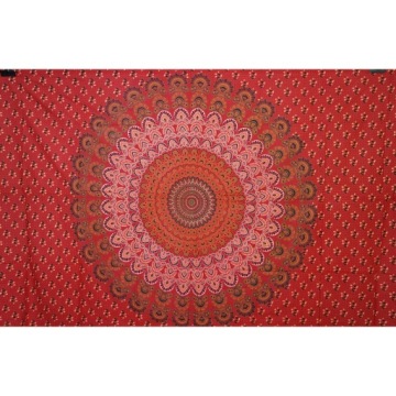 INDYJSKA NARZUTA KAPA OBRUS MANDALA 135x205 312A