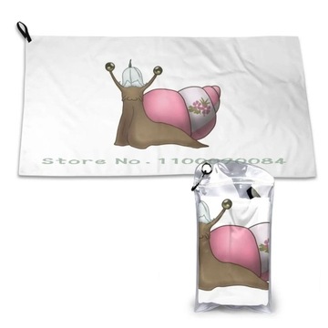 Wlw Sapphic Pride Snail With Flower Hat Quick Dry Towel Gym Sports Bath