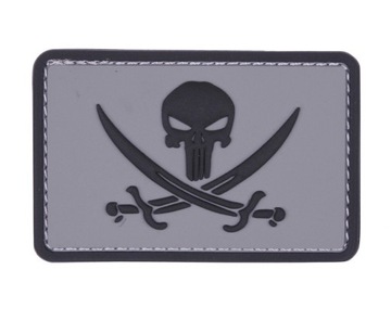 Naszywka PUNISHER PIRATE NAVY SEALS 101 Inc SHADOW
