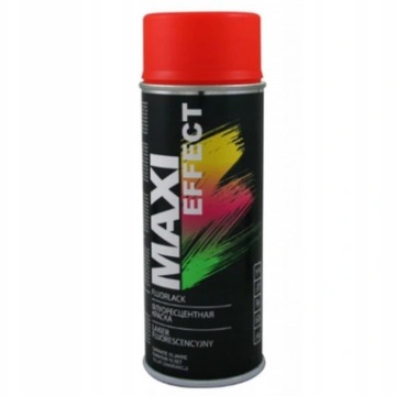 Lakier akrylowy fluorescencyjny Maxi Color Pomarańczowy 400 ml