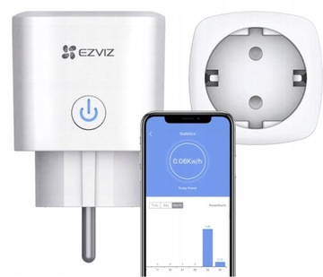 Smart Inteligentne gniazdko WIFI EZVIZ Aplikacja Harmonogram CS-T30-10A-EU