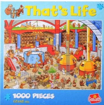 Puzzle 1000 elementów Goliath That's Life 68x48 cm dla dzieci