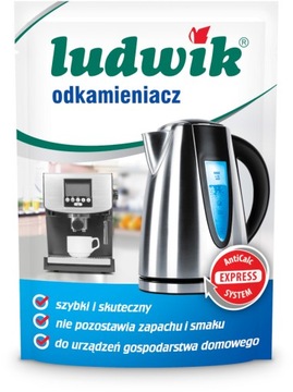 LUDWIK Средство для удаления накипи AntiCalc Ekspres Kettle 5x20г