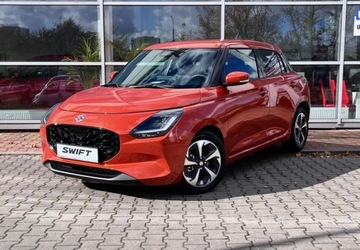 Suzuki Swift VI Hatchback Facelifting 1.2 DualJet SHVS 83KM 2024 Suzuki Swift Elegance 1.2 mild Hybrid CVT Flame Orange Pearl NOWY SWIFT 2, zdjęcie 1