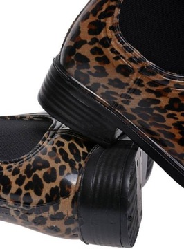 ЖЕНСКИЕ РЕЗЮМЕ БОТИНКИ LOEPART, леопардовый принт 37