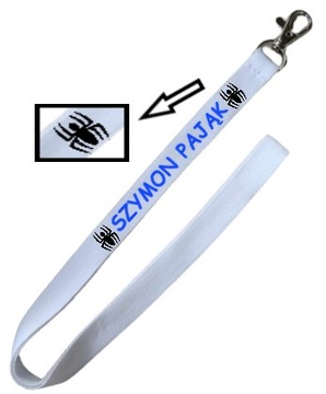 Smycz PERSONALIZOWANA na klucze