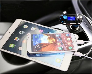 FM-ПЕРЕДАТЧИК 2x USB Bluetooth MP3 SD AUX ФУНКЦИОНАЛЬНЫЙ ПРИВОД