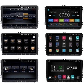 VW Android AUTO / CarPlay 2-DIN 4x55 Вт дополнительный радиоприемник