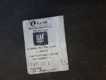 Обивка потолка Opel Astra G BERTONE COUPE OEM