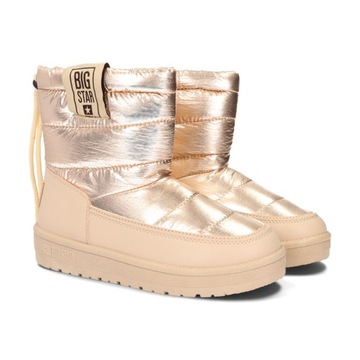 БЕЖЕВЫЕ ТЕПЛЫЕ СНЕЖНЫЕ БОТИНКИ BIG STAR II274121 37