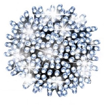 LAMPKI CHOINKOWE 200LED FLESZ FLASH ISKRA 15m IP44