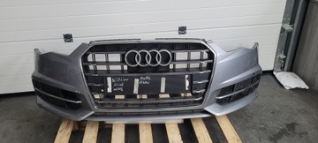 A6 C7 4G FACELIFT NÁRAZNÍK PŘEDNÍ MASKA MŘÍŽKY SLINE LX7P
