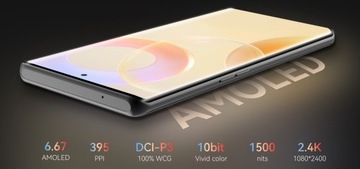 Смартфон CUBOT X90, 32/256 ГБ, ДВЕ SIM-карты, AMOLED, 2K+, Android14, NFC + ЧЕХОЛ