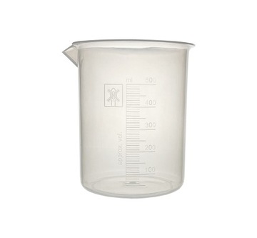 ZLEWKA PP SKALA TŁOCZONA 0500ml (CHEMLAND)