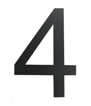 NUMER CYFRA NA DOM STAL NIERDZEWNA 15 CM OZNACZENI